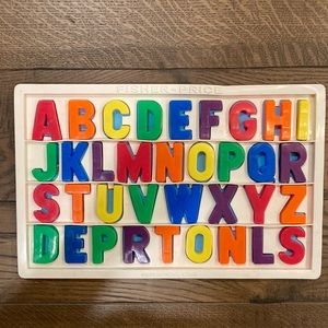 COPY - Vintage FISHER-PRICE #673 Magnetic Alphabet Tray